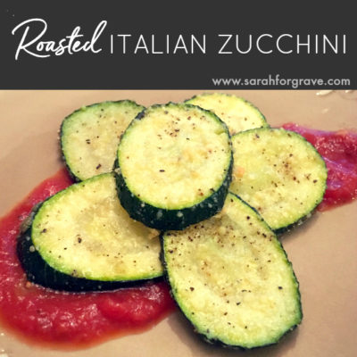 Roasted Italian Zucchini Recipe