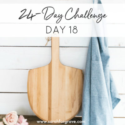 24-Day Challenge, Day 18: Choosing the Best Time for a New Diet