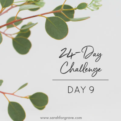 24-Day Challenge: Day 9