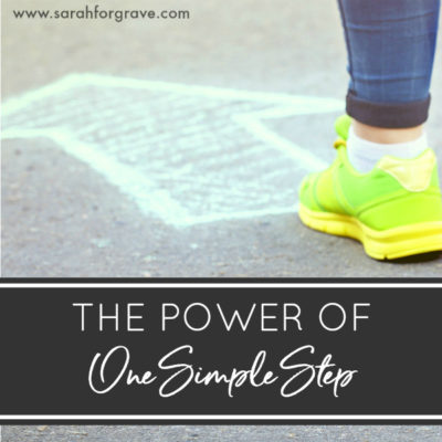 The Power of One Simple Step