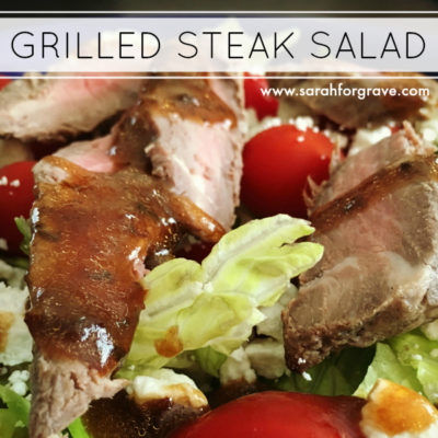 Brazilian Feast Recipe Link-Up + Grilled Steak Salad Recipe